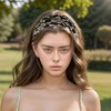 Unique Bargains Women's Rose Wide Fabric Headband 1 Pc - 2 of 4