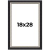 PosterPalooza | Embellished Black Picture Frame - UV Acrylic, Foam Board Backing, Hanging Hardware - 2 of 4