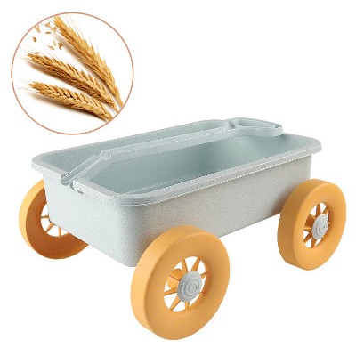 MyKids-USA Children’s Wheat Straw Little Boy Beach Pusher Toy Blue 0-12Y