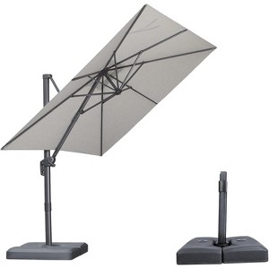 PURPLE LEAF UV Resistant Patio Umbrella Economical Outdoor Umbrella - 1 of 4