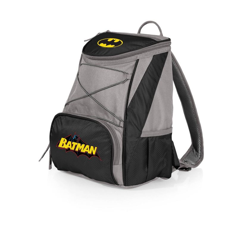 Picnic Time Batman PTX 11qt Cooler Backpack - Black/Gray, 2 of 8