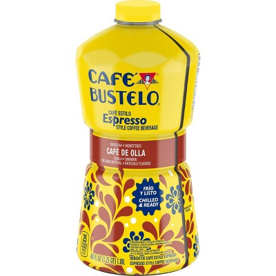 Cafe Bustelo Cafe de Olla Espresso Style Iced Coffee - 40 fl oz