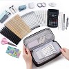 Pencil Case, Large Storage Organizer for Stationery, Back - to - School Essential,Big Pencil Pouch - 2 of 4