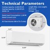 GustoWave Mini Split Air Conditioners with Heat Pump, 19 SEER2, White - 2 of 4