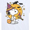 Boys' - Peanuts - Snoopy Woodstock Witchcraft Short Sleeve Graphic T-Shirt - 2 of 4