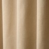 TOWN & COUNTRY LUXE Davos Solid Linen Texture Indoor Curtains - 3 of 4