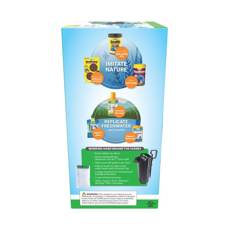 Tetra Whisper Internal Filtration with Air Pump 5 to 10gal for Aquariums Filters, 6 of 7