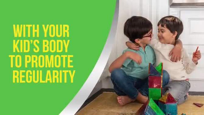 Culturelle Kids' Daily Probiotic + Fiber Packets for Restoring Regularity, 2 of 9, play video