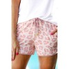 Women's ATTRACTING ATTENTION LEOPARD DRAWSTRING EVERYDAY SHORTS - Jess Lea - image 2 of 4