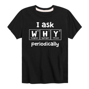 Boys' - Instant Message - I Ask Why Periodically Short Sleeve Graphic T-Shirt - 1 of 4