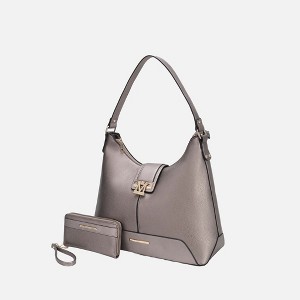 MKF Collection Graciela vegan Leather Women's Hobo Bag and Wallet by Mia K - 1 of 4