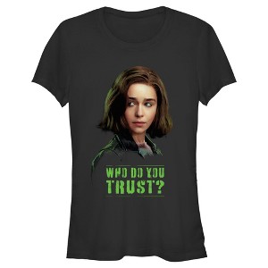 Juniors Womens Marvel: Secret Invasion Abigail Brand Who Do You Trust T-Shirt - 1 of 4