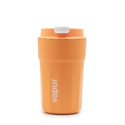 Vapur Stainless Steel Double Wall Insulated Travel Mug 12 oz. Apricot (10315)