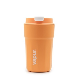 Vapur Stainless Steel Double Wall Insulated Travel Mug 12 oz. Apricot (10315) - 1 of 4