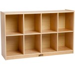 Ecr4kids 2 Shelf Storage Cabinet Birch Wood Classroom Home Storage Solution For Kids 30 H Target