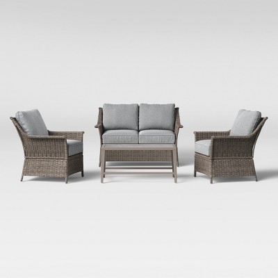 target grey wicker patio furniture