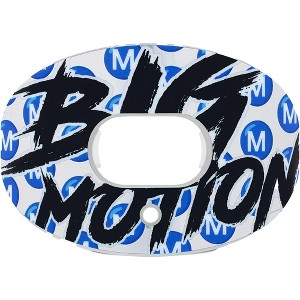Battle Sports "Big Motion" Oxygen Football Mouthguard - White/Blue - 1 of 2