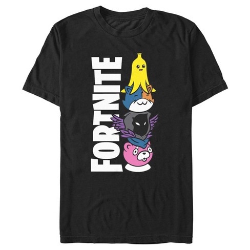 Men s Fortnite Cute Characters Logo T shirt Target