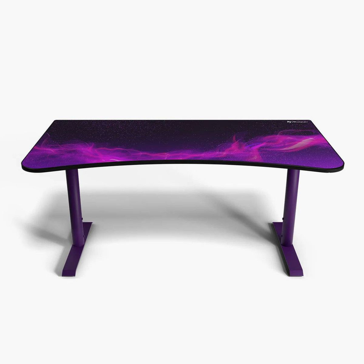 Arozzi Special Edition Ultrawide Curved Gaming and Office Desk Washable Mouse Pad and 3 Custom Monitor Mount Cut Outs with Cable Management - thumbnail 2