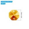 Unique Bargains Hanging Ornament DIY Craft Prisms 2 Holes Octagon Suncatchers 0.55" 100 Pcs - 2 of 4