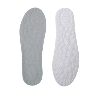Unique Bargains 6D Height Increase Shoe Inserts Fit Shoe White Gray 1 Pair - 1 of 4