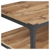 Benny Urban Industrial Angle Iron Coffee Table - Saracina Home - 2 of 4