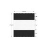 Covers&All Outdoor Clear Panel Curtain, Outdoor Curtains for Patio, Waterproof & Weather Resistant Tarp - 2 of 4