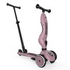 Scoot & Ride 2-in-1 Ride-On and Stand Push Kids Scooter with Adult Parent Push Bar for Toddlers Age 1 to 5, Highwaykick 1 Push & Go, Wildberry - 2 of 4