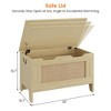Storage Chest, Wood Large Toy Box,Toy Chest for Boys Girls, Storage Bench with Safety Hinge, Farmhouse Storage Trunk - 3 of 4