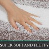BAGOKIE Ultra Soft 3-Piece Microfiber Bathroom Rug Set - 2 of 4