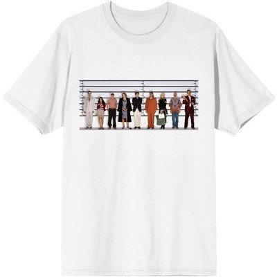 Arrested Development Bluth Family Lineup Mens White Graphic Tee : Target