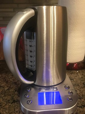 Hamilton Beach® Professional Variable Temperature Programmable Digital  Kettle