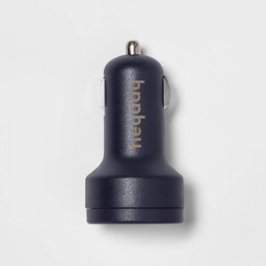 Dual Port 25W Car Charger - heyday™ Dusk Blue - 1 of 3