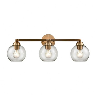 Elk Home Astoria 3 - Light Vanity in  Satin Gold