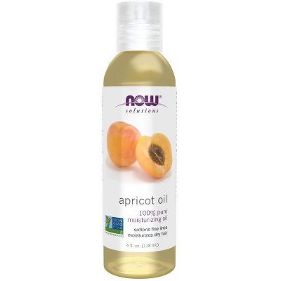 Solutions Apricot Kernel Oil by Now Foods  -  4 oz Liquid