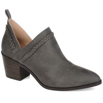 Journee Collection Womens Sophie Pull On Stacked Heel Booties