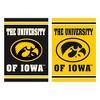 Evergreen University of Iowa House Flag 28 x 44 Inches Outdoor Decor for Homes and Gardens - 2 of 4