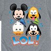 Boys' - Disney - Lol Emojis Short Sleeve Graphic T-Shirt - 2 of 4