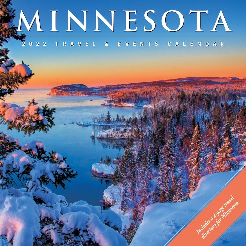 2022 Wall Calendar Minnesota - Willow Creek Press : Target