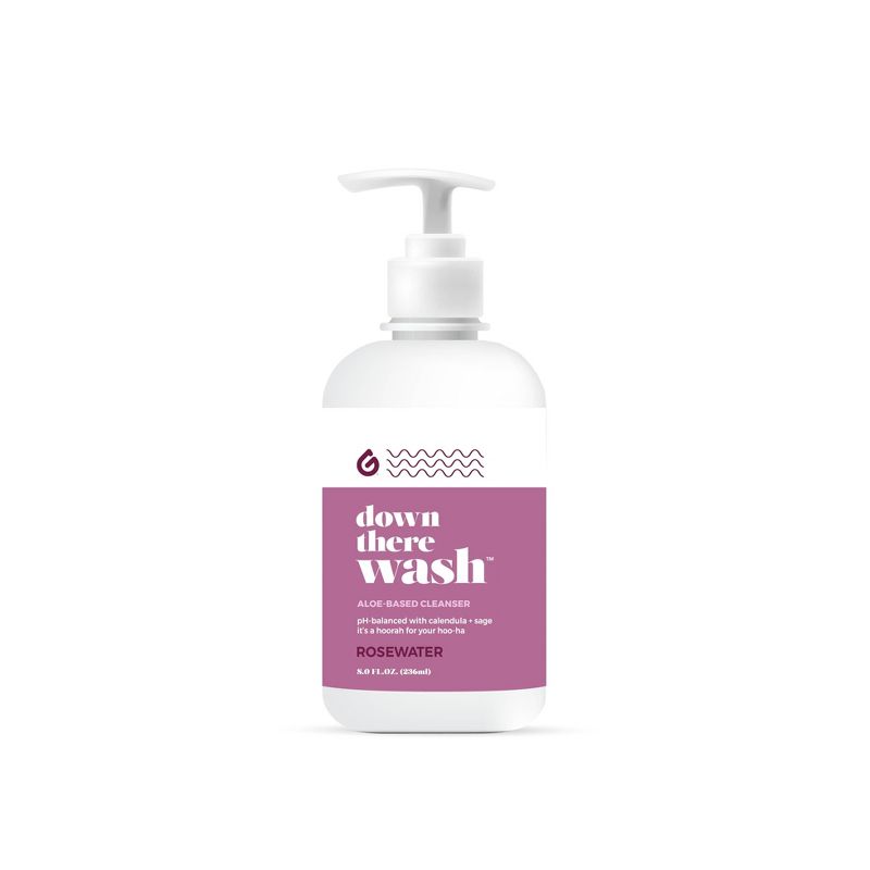 Goodwipes Down There Wash - Rosewater - 8 fl oz, 1 of 9