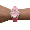 Olivia Pratt Every Day Silicone and Rhinestones Colorful Women Watch - 3 of 4