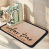 REGALWOVEN Large Diatomaceous Coffee Bar Mat, Quick Dry Dish Drying Mats for Kitchen Counter - 4 of 4
