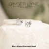 French Bulldog Dog Earrings for Women Frenchie Love Puppy Stainless Steel Stud Ginger Lyne - 2 of 4