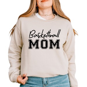 Simply Sage Market Women's Graphic Sweatshirt Basketball Mom - 1 of 4