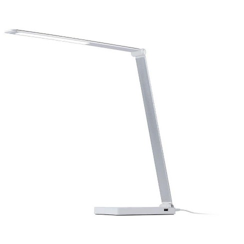 Kosten Briljant leerplan Monoprice Wfh Multimode Led Desk Lamp - White, With Usb Charging, 7  Brightness Levels, 5 Color Temperature Settings, For Home, Office, Study :  Target