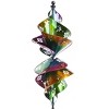 Evergreen 90"H Wind Spinner, Floral Lemniscate - 2 of 4