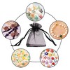 100pcs Black Tote Organza Bags Mini Pouch Bags Drawstring Gift Bag - 3 of 4