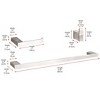 Elegant Lighting Sofia 3-Piece Bathroom Hardware Set - 2 of 4