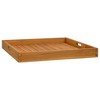 vidaXL Serving Tray 23.6"x23.6" Solid Wood Teak - 3 of 4