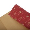 Unique Bargains Gift Wrap Paper Christmas Kraft 27.56"x19.69" 5 Pcs - 4 of 4